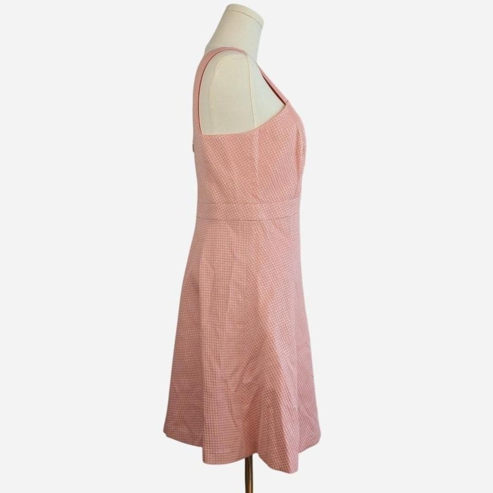 Shoshanna Junelle Blush Fit and Flare Cocktail Mini Dress Size 4 - Picture 5 of 10